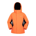 Leuchtend Orange - Back - Mountain Warehouse - Skijacke und Hosen Set für Kinder