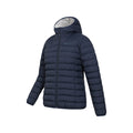 Marineblau - Side - Mountain Warehouse - Steppjacke für Damen