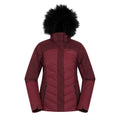 Beerenrot - Front - Mountain Warehouse - "Pyrenees II" Skijacke Wattiert für Damen