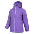 Violett - Lifestyle - Mountain Warehouse - "Torrent" Jacke, wasserfest versiegelte Nähte für Kinder