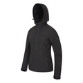 Schwarz - Side - Mountain Warehouse - "Exodus" Softshelljacke Atmungsaktiv für Damen