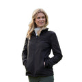 Schwarz - Close up - Mountain Warehouse - "Exodus" Softshelljacke Atmungsaktiv für Damen