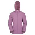 dunkellila - Front - Mountain Warehouse - "Exodus" Softshelljacke Atmungsaktiv für Damen