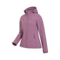 dunkellila - Side - Mountain Warehouse - "Exodus" Softshelljacke Atmungsaktiv für Damen