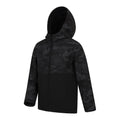 Schwarz - Side - Mountain Warehouse - "Exodus" Softshelljacke für Kinder