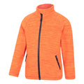 Leuchtend Orange - Side - Mountain Warehouse - "Snowdonia" Fleecejacke für Kinder