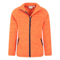 Leuchtend Orange - Lifestyle - Mountain Warehouse - "Snowdonia" Fleecejacke für Kinder