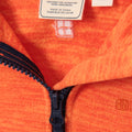 Leuchtend Orange - Pack Shot - Mountain Warehouse - "Snowdonia" Fleecejacke für Kinder