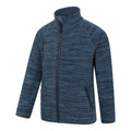 Marineblau - Side - Mountain Warehouse - "Snowdonia" Fleecejacke für Kinder