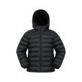 Schwarz - Front - Mountain Warehouse - "Seasons" Steppjacke für Kinder