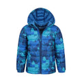 Leuchtend Blau - Pack Shot - Mountain Warehouse - "Seasons" Steppjacke für Jungen