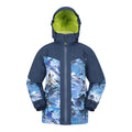 Marineblau - Front - Mountain Warehouse - "Himalayan" Skijacke für Kinder