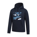 Marineblau - Lifestyle - Mountain Warehouse - "Explore The Outdoors" Kapuzenpullover für Herren