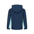 Blau - Back - Mountain Warehouse - "Lightning" Jacke, wasserfest 3 in 1 für Kinder