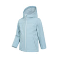 Blassblau - Lifestyle - Mountain Warehouse - Softshelljacke für Kinder