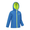 Kobalt - Side - Mountain Warehouse - Softshelljacke für Kinder