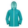 Petrol - Front - Mountain Warehouse - Softshelljacke für Kinder