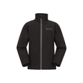 Schwarz - Front - Mountain Warehouse - "Grasmere" Softshelljacke für Kinder