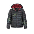 Pechschwarz - Pack Shot - Mountain Warehouse - "Seasons" Steppjacke für Kinder