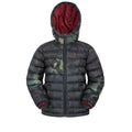 Pechschwarz - Front - Mountain Warehouse - "Seasons" Steppjacke für Kinder