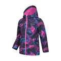 Magenta - Side - Mountain Warehouse - "Exodus II" Softshelljacke für Kinder