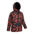 Rostfarben-Schwarz - Side - Mountain Warehouse - "Exodus II" Softshelljacke für Kinder