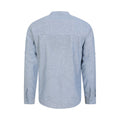 Blau - Back - Mountain Warehouse - "Lowe" Hemd Opa-Kragen für Herren