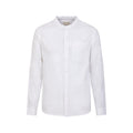 Weiß - Front - Mountain Warehouse - "Lowe" Hemd Opa-Kragen für Herren