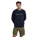 Marineblau - Side - Animal - "Driver" Sweatshirt für Herren