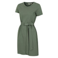 Khakigrün - Side - Mountain Warehouse - "Paros" T-Shirt-Kleid für Damen