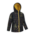 Schwarz - Side - Mountain Warehouse - "Exodus II" Softshelljacke für Kinder