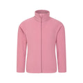 Pink - Front - Mountain Warehouse - "Camber II" Fleecejacke Durchgehender Reißverschluss für Kinder