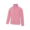 Pink - Back - Mountain Warehouse - "Camber II" Fleecejacke Durchgehender Reißverschluss für Kinder