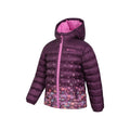 Violett - Side - Mountain Warehouse - "Seasons" Steppjacke für Kinder