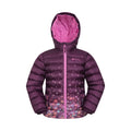 Violett - Front - Mountain Warehouse - "Seasons" Steppjacke für Kinder