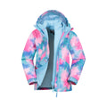 Pink-Blau-Violett - Side - Mountain Warehouse - "Aries" Jacke 3 in 1 für Kinder