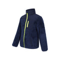 Marineblau - Side - Mountain Warehouse - "Cosy Recycled" Fleecejacke für Kinder