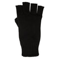 Schwarz - Front - Mountain Warehouse - Jerseyware - Fingerlose Handschuhe, Isotherm