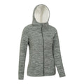 Khakigrün - Side - Mountain Warehouse - "Snowdonia" Hoodie mit durchgehendem Reißverschluss für Damen