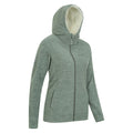 Grün - Side - Mountain Warehouse - "Snowdonia" Hoodie mit durchgehendem Reißverschluss für Damen