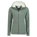 Grün - Pack Shot - Mountain Warehouse - "Snowdonia" Hoodie mit durchgehendem Reißverschluss für Damen