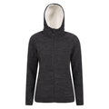 Schwarz - Front - Mountain Warehouse - "Snowdonia" Hoodie mit durchgehendem Reißverschluss für Damen