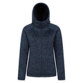 Marineblau - Front - Mountain Warehouse - "Nevis" Hoodie mit durchgehendem Reißverschluss für Damen