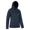 Marineblau - Side - Mountain Warehouse - "Nevis" Hoodie mit durchgehendem Reißverschluss für Damen