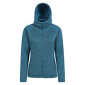 Petrol - Front - Mountain Warehouse - "Nevis" Hoodie mit durchgehendem Reißverschluss für Damen