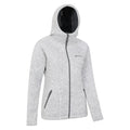 Grau - Side - Mountain Warehouse - "Nevis" Hoodie mit durchgehendem Reißverschluss für Damen