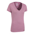 Pink - Back - Mountain Warehouse - "Vitality" T-Shirt V-Ausschnitt für Damen