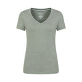 Khakigrün - Front - Mountain Warehouse - "Vitality" T-Shirt V-Ausschnitt für Damen