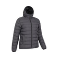 Grau - Side - Mountain Warehouse - "Seasons II" Steppjacke für Herren