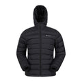 Schwarz - Front - Mountain Warehouse - "Seasons II" Steppjacke für Herren